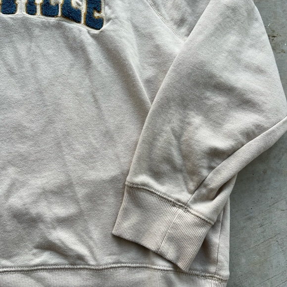 Altar’d State Cropped Stitched Puffy Letter Nashville Sweatshirt Sz. Small - Picture 2 of 11